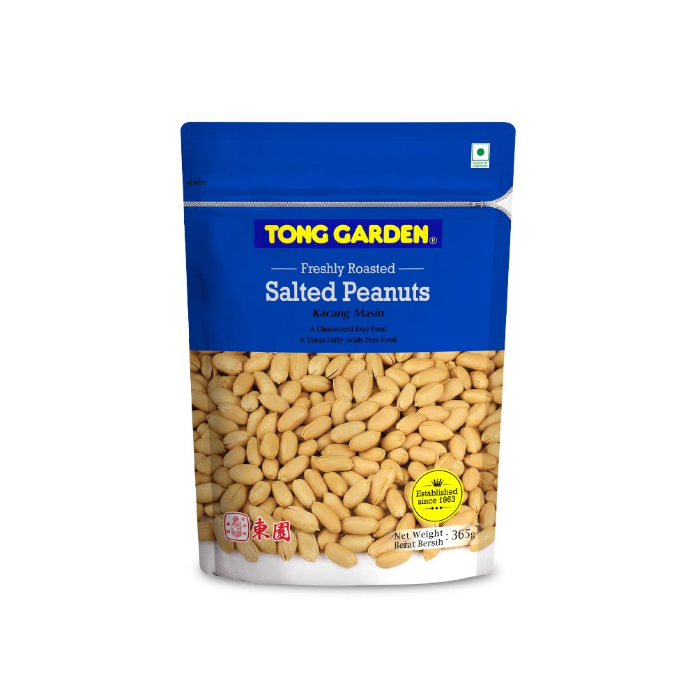 tong garden salted peanuts 400g 