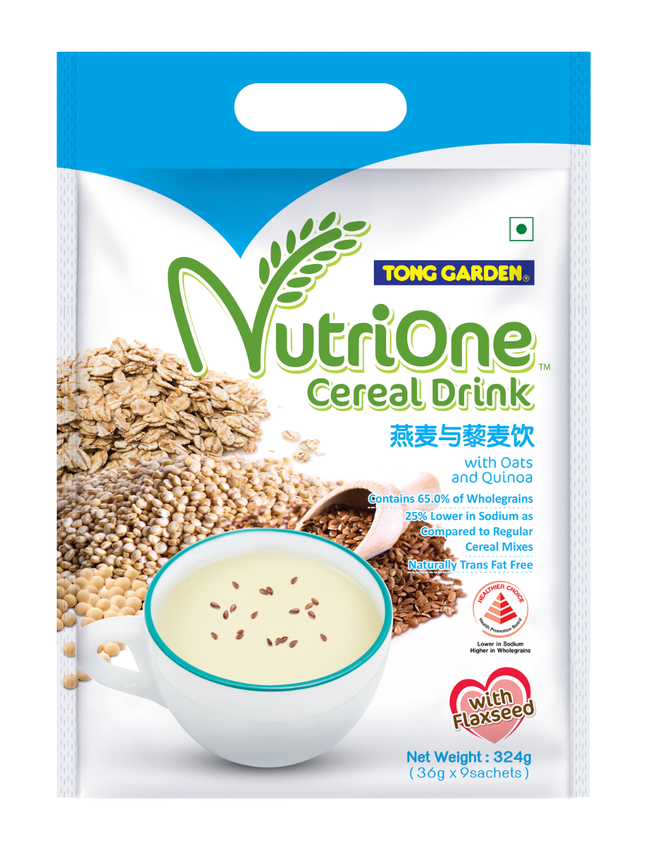 Nutrione Cereal Drink with Oats & Quinoa with Flaxseed 