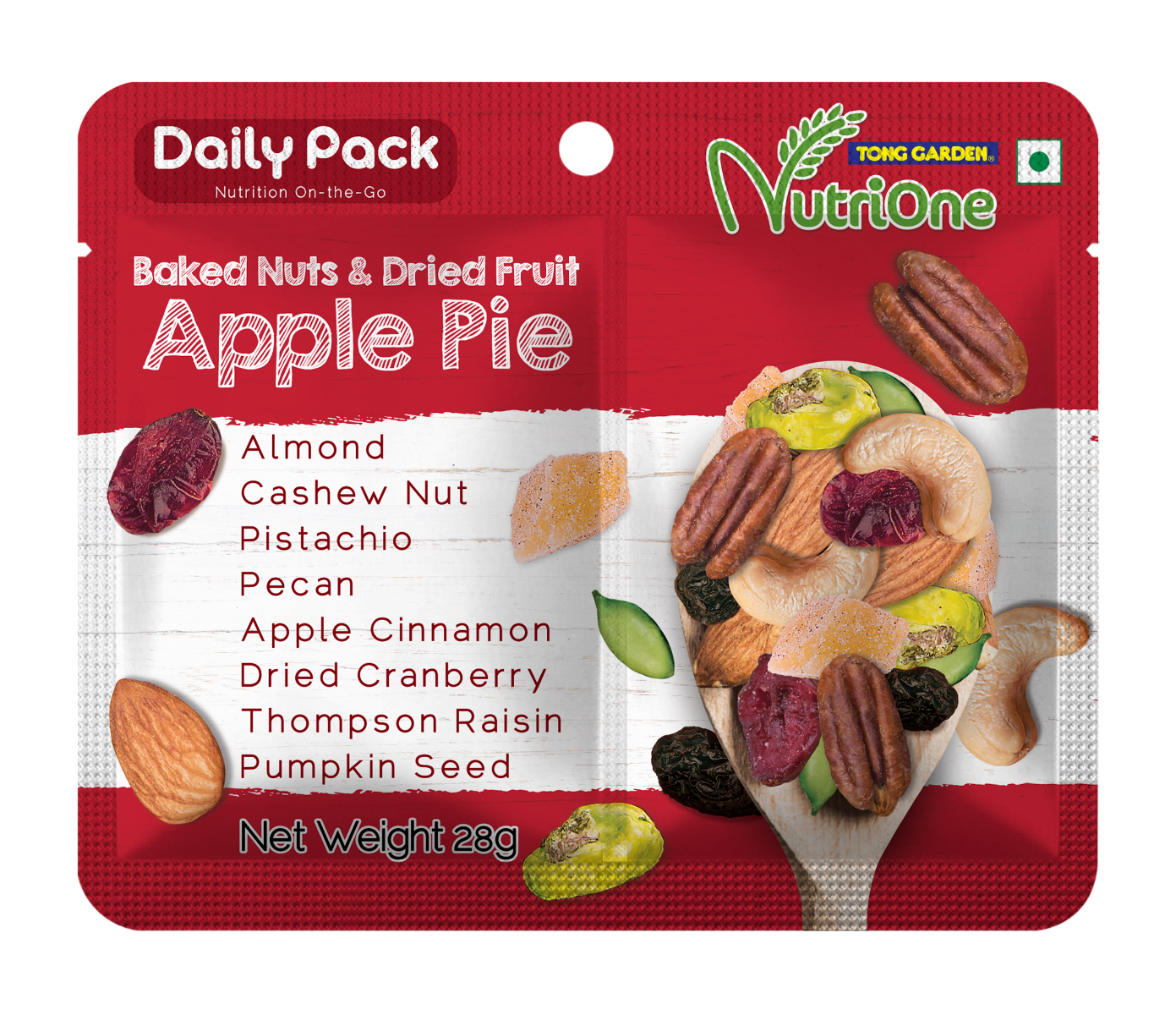 Apple Pie Baked Nuts & Dried Fruits 28g