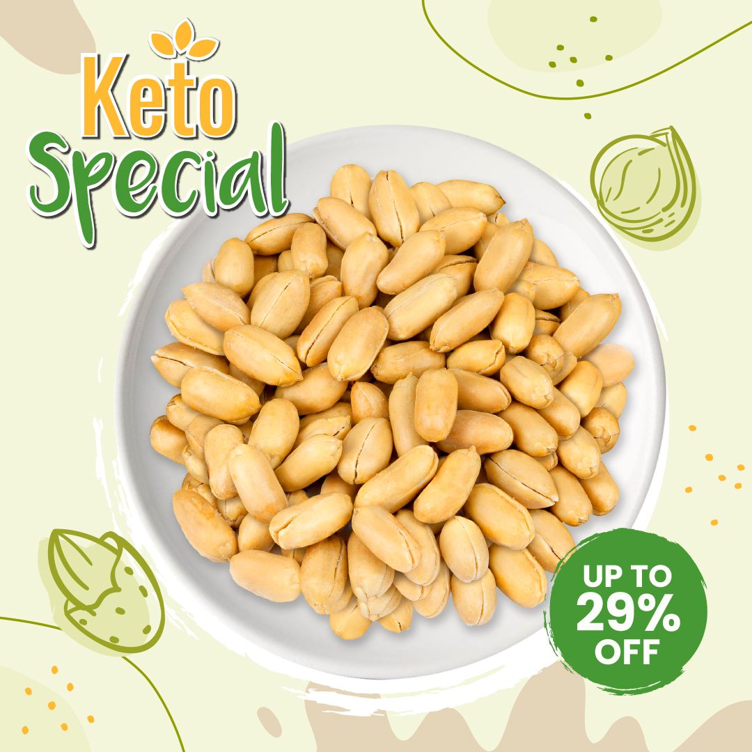 Plain Peanuts (Unsalted) 1KG [Best before 5 Oct 2026]
