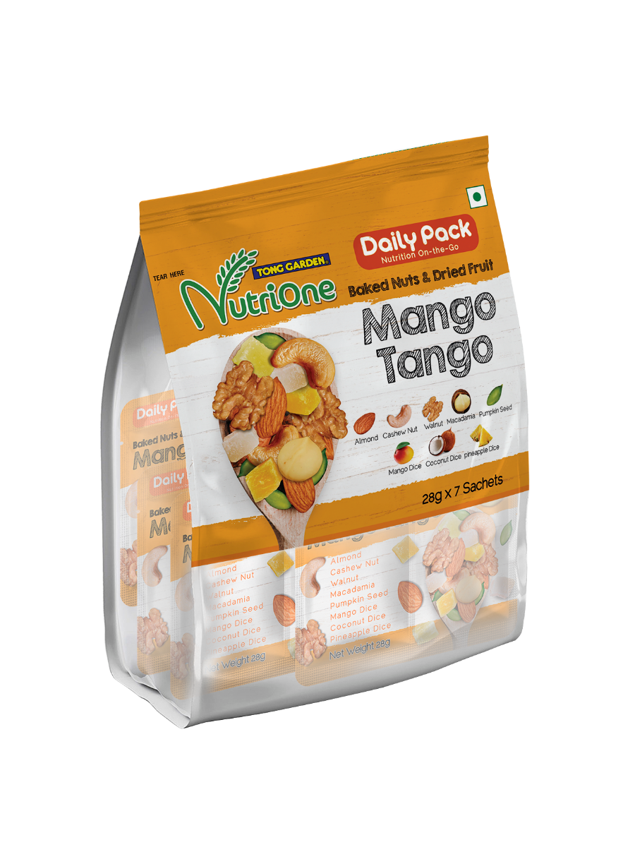 Mango Tango - Baked Nuts & Dried Fruits Daily Pack 