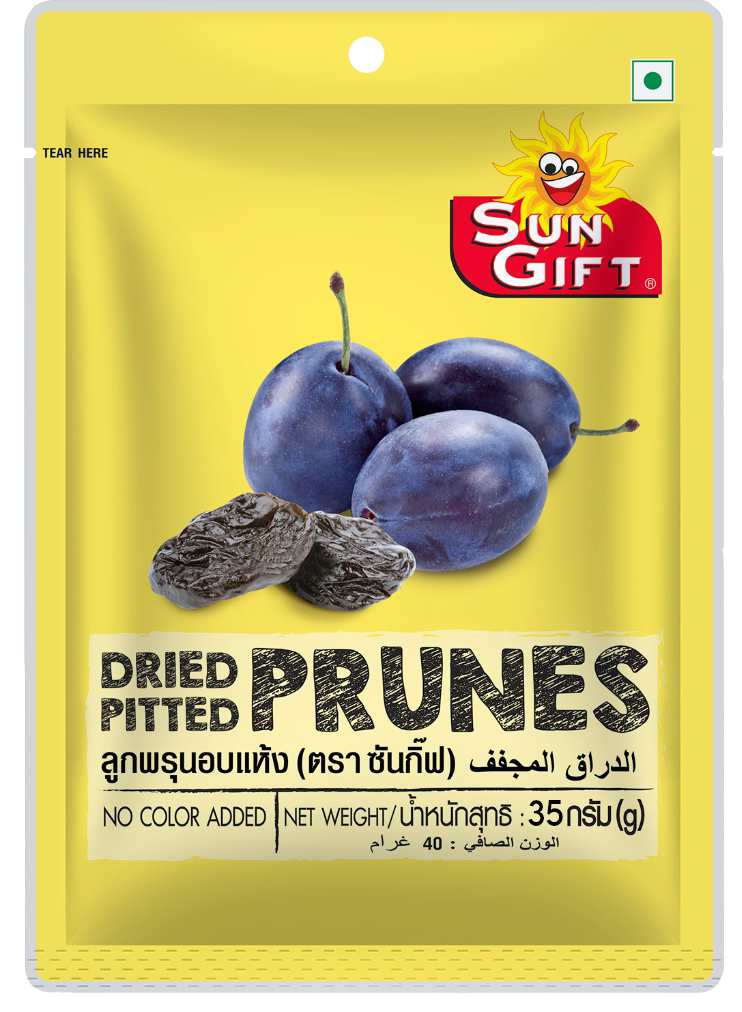 Sungift Dried Pitted Prunes 35g
