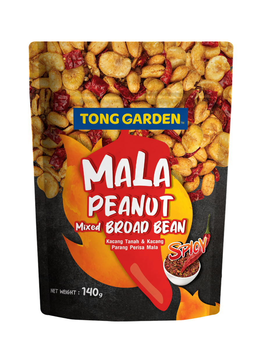 Mala Peanuts Mixed Broad Beans 140g