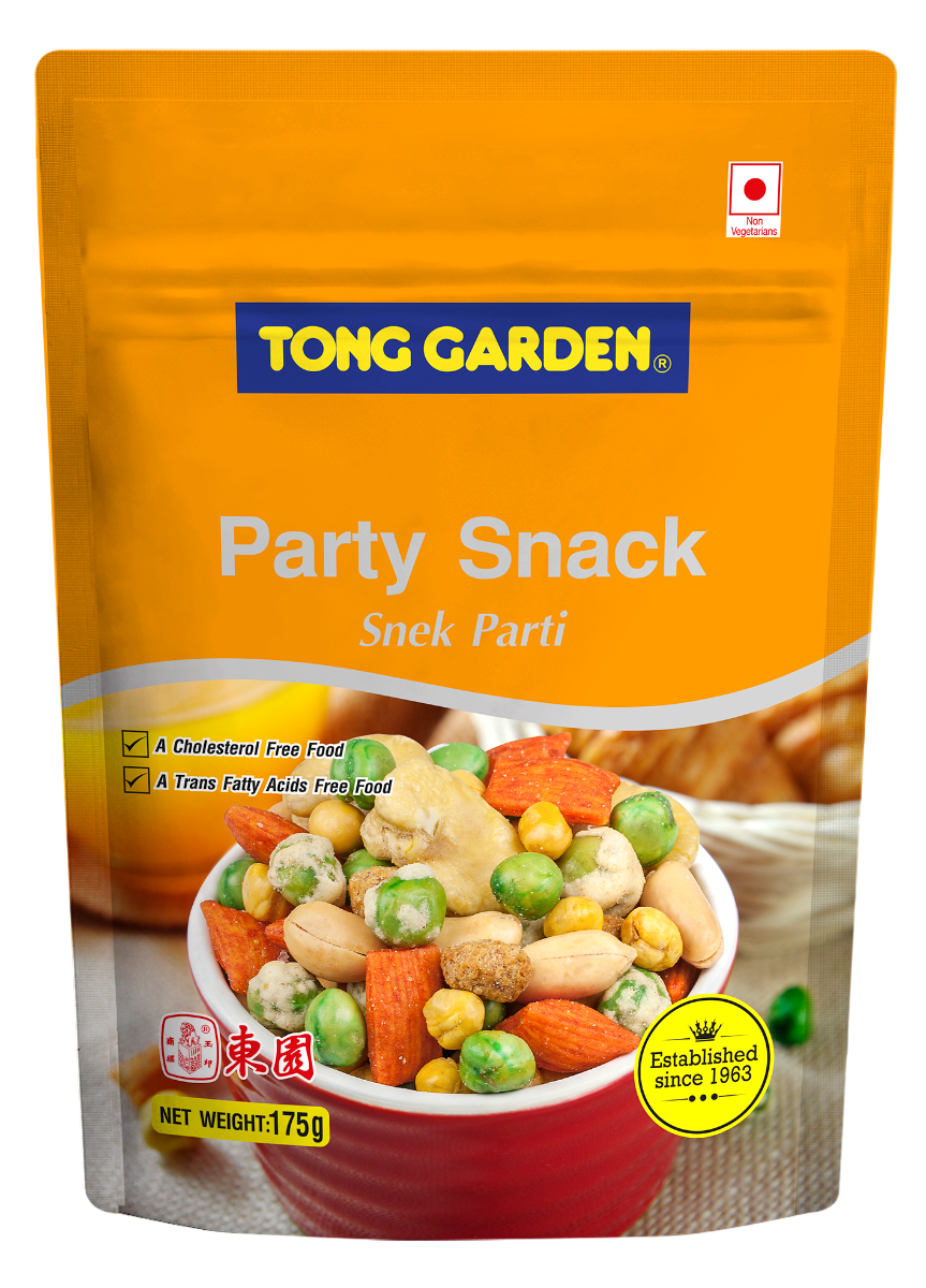 tong garden party snack 185g