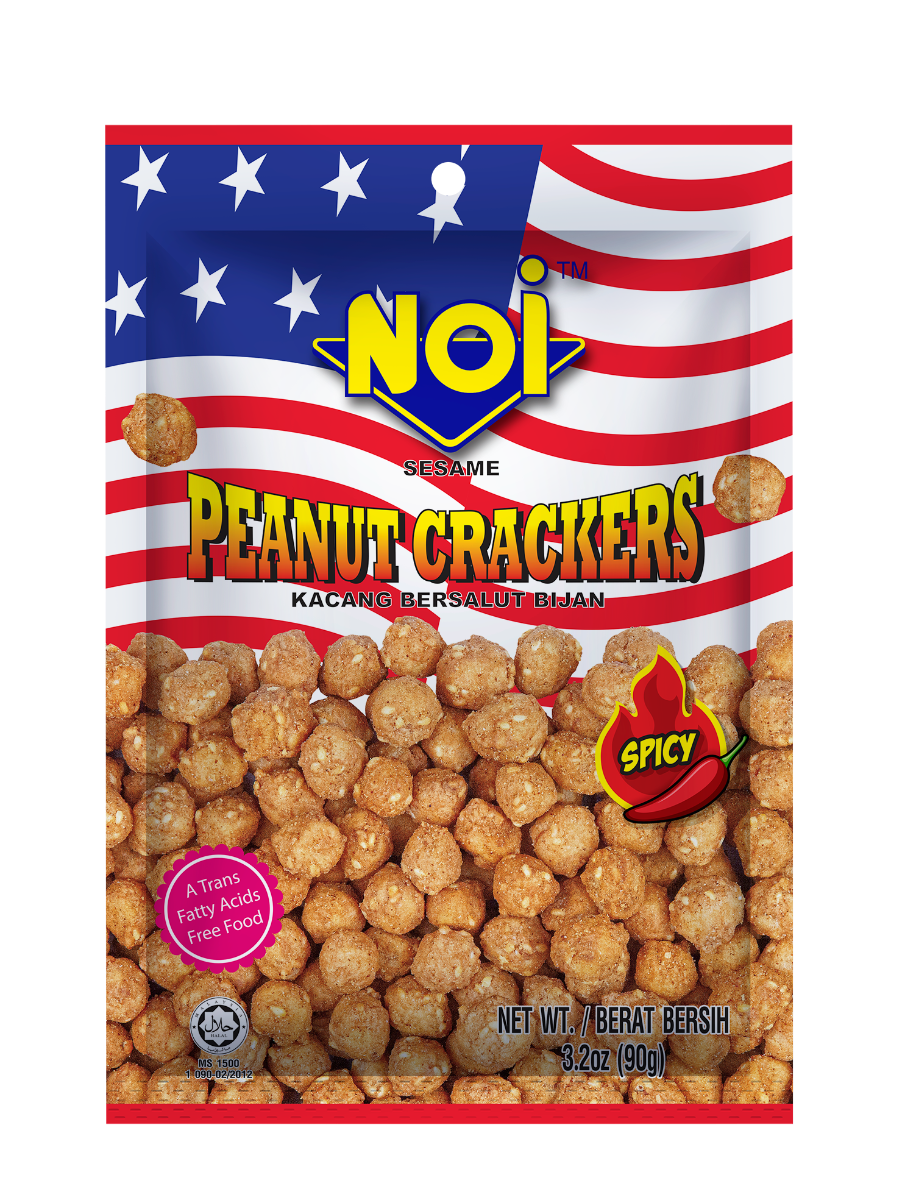 Sesame Peanut Crackers 90g