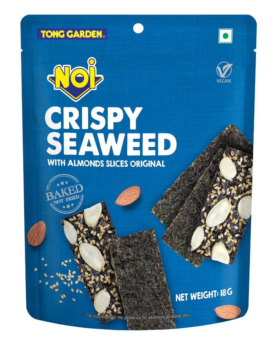 NOI Baked Crispy Seaweed With Almonds Slices Original