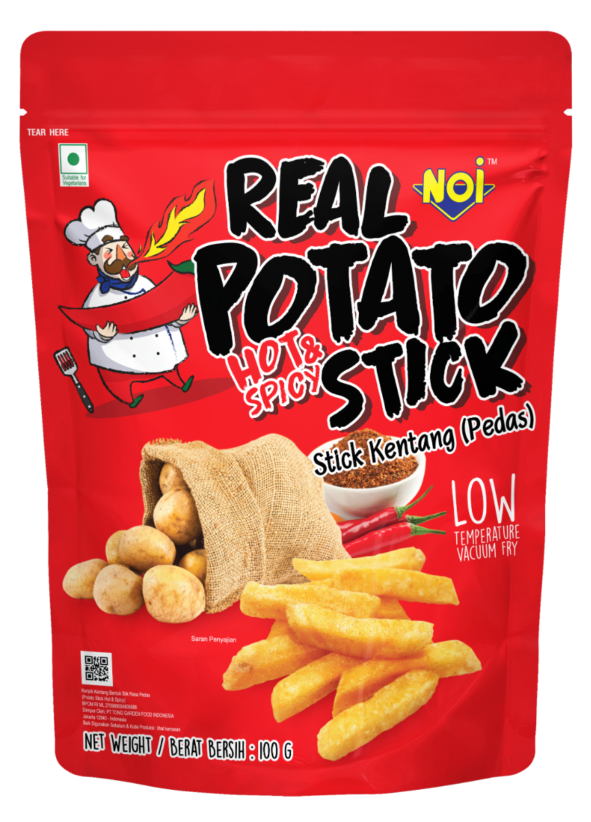 NOI Hot & Spicy Potato Sticks