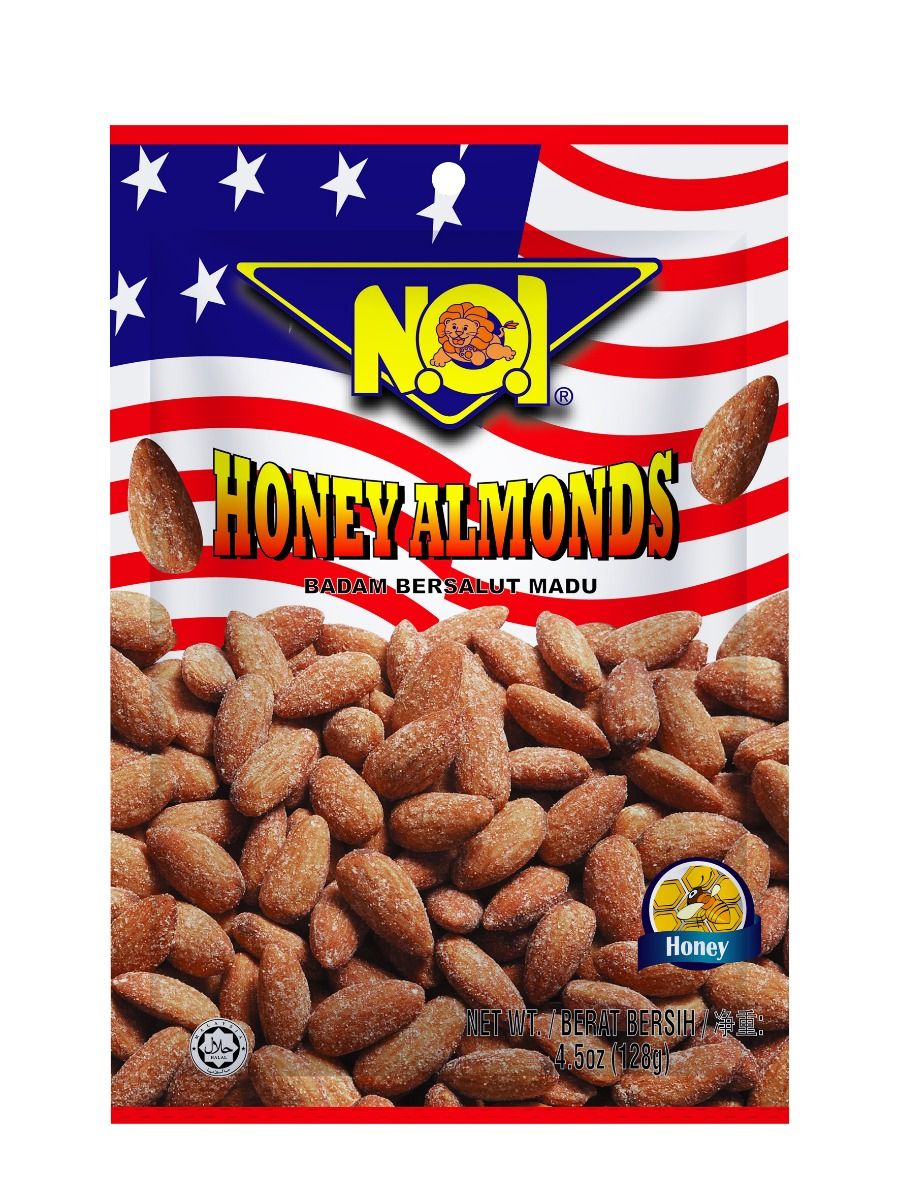 Honey Almonds 128g