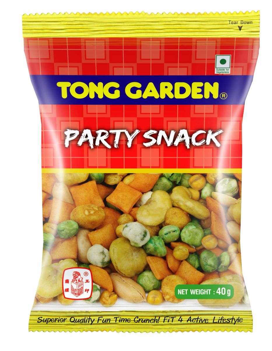 tong garden party snack bowl