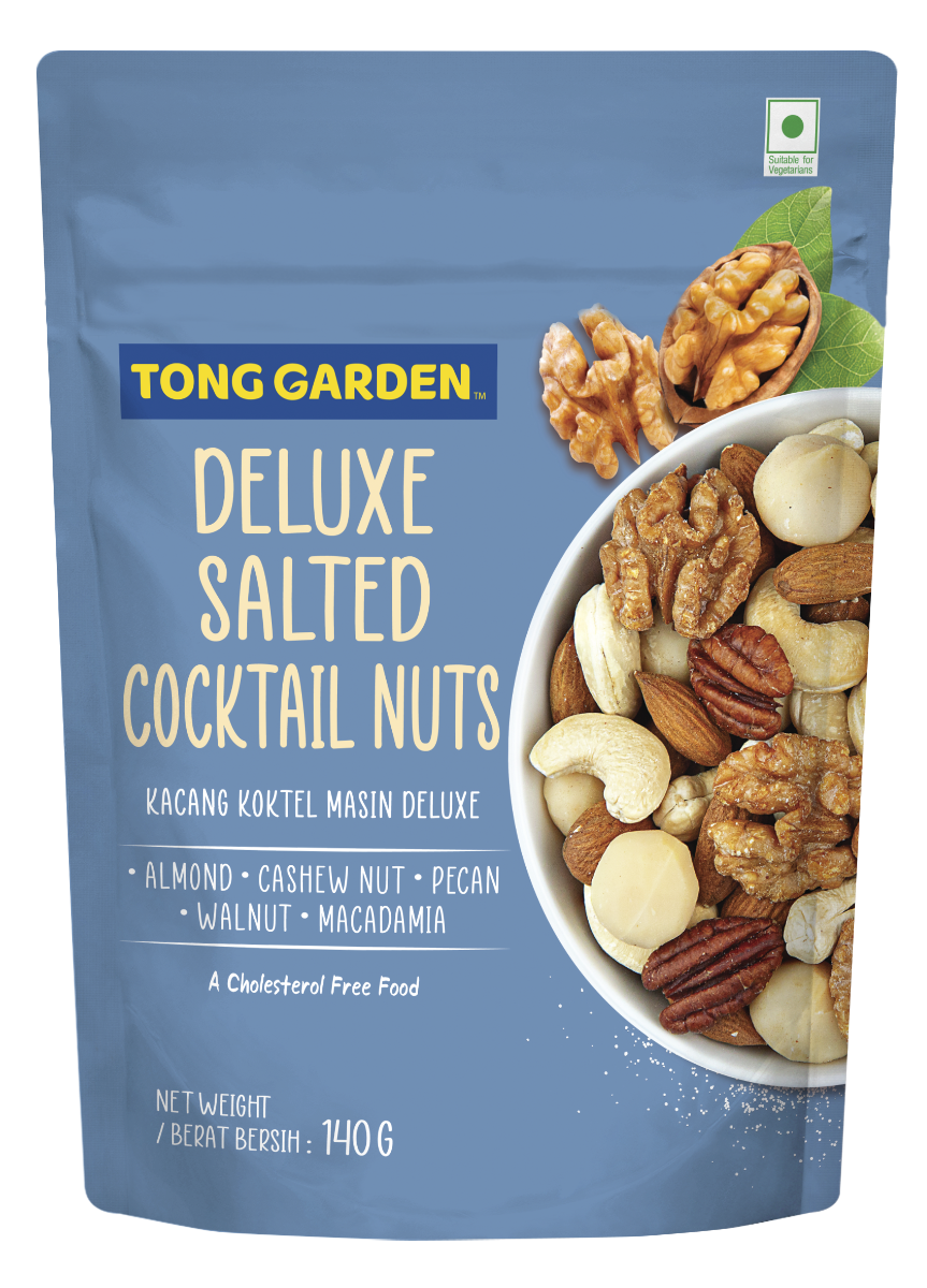 Deluxe Salted Cocktail Nuts 140g (best before 29 Dec 2026)