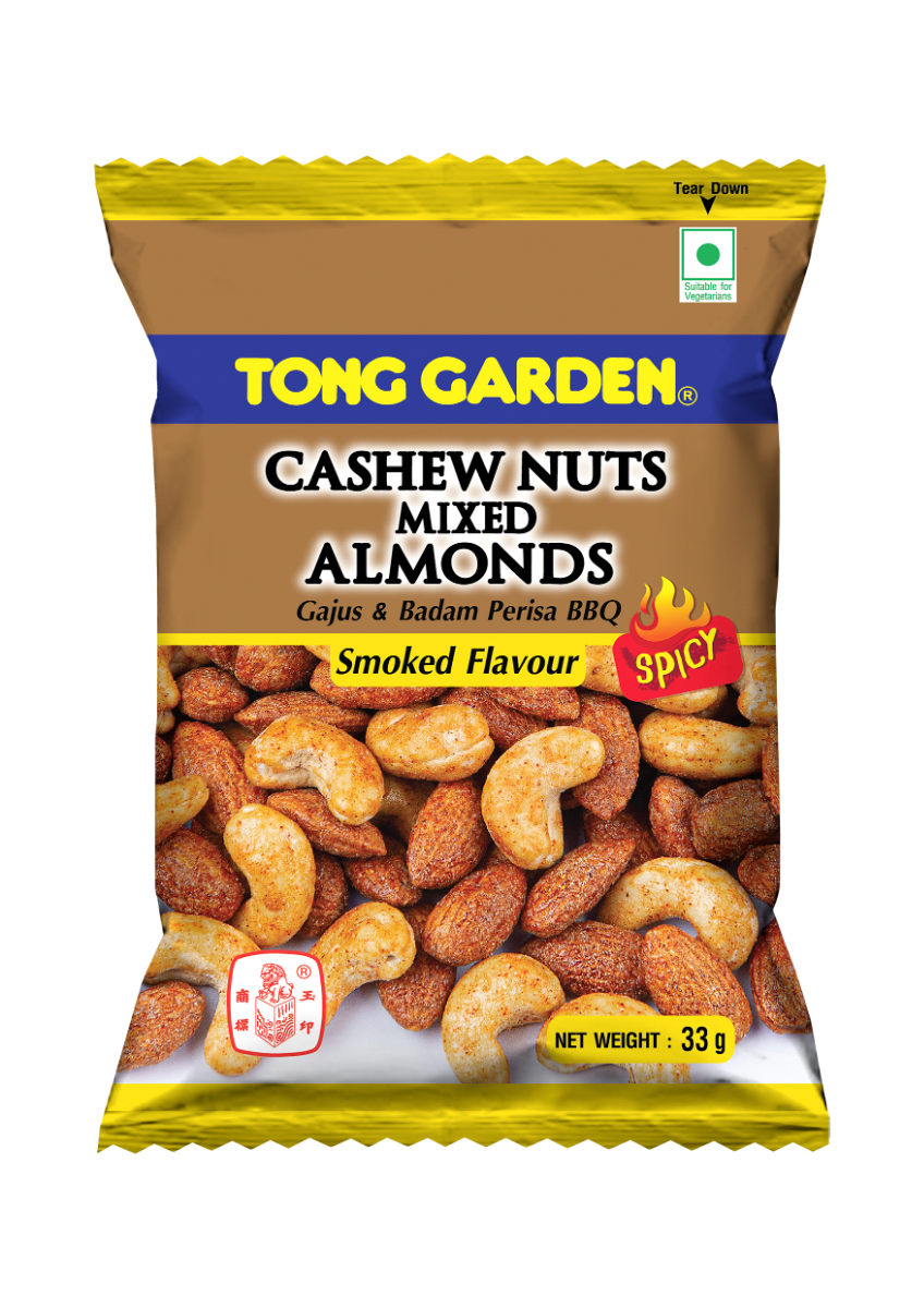 Tong Garden Smoked Cashew Nuts Mixed Almonds