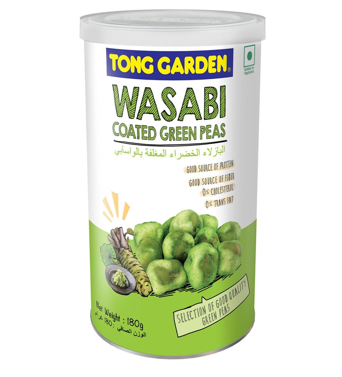 Tong Garden Wasabi Coated Green Peas 180g